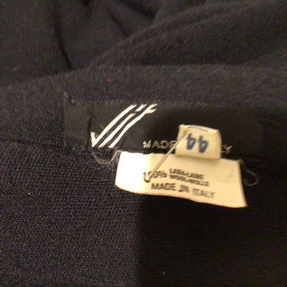 ⬇️Price Dropped ⬇️NWT Black 100% wool midi skirt made in Italy - Picture 4 of 5